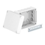 OBO Bettermann 2007714 Kabelabzweigkasten lichtgrau mit Deckel T 160 HD LGR 
