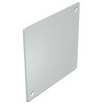 OBO Bettermann 2003244 Kastendeckel Unterputz 114x114x1,5 weiß UV 100 D 10 Stück 