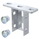 OBO Bettermann 6348874 Kopfplatte für US 3-Stiel KU 3 FT 