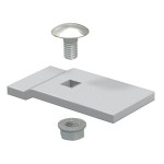 OBO Bettermann 6221130 Klemmstück für Kabelleiter LG110 LKS 60 4 A2 10 Stück 