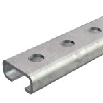 OBO Bettermann 1109525 Profilschiene gelocht SW 11mm CL2712P2000FS 2 Meter 