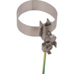 DEHN 540911 BRS27114AQ425V2A Erdungsbandrohrschelle D26,9-114,3mm 