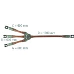DEHN VJ7VGZD EKV3+050GVJ7VGZD Erdungs-/ Kurzschliessseil 3-polig 50mm² 