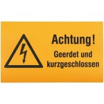 DEHN 700056 WHSAGUKGM 700056 Warn-/Hinweisschild Kunststoff 