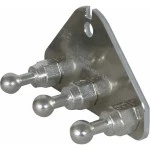 DEHN 728522 EAPA3KFP20B13 Erdanschlussplatte mit Bohrung 12,5m 