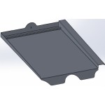 # Schletter Solar 103005-010 Alu-Tile BEZ für Erlus Großfalzziegel XXL 10 Stück 