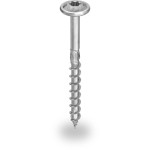 # K2 Systems 2004116 Selbstbohrende Holzbauschraube mit Tellerkopf 8x180 50 Stück 
