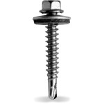 # K2 Systems 1001622 Selbstb. Blechschraube 6x35 6-Kant V2A 500 Stück 