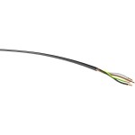 Schlauchleitung PVC H03VV-F 4G0,75 schwarz 50 Meter 