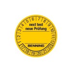 Benning 756212 Prüfplaketten für ST710,ST720,ST750 300 Stück 