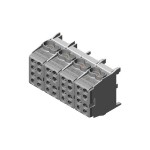 Pollmann HLAK 25-4/8 GR-S Abzweigklemme grau 