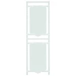 Weidmüller CC 85/54 K MC NE WS Gerätemarkierer MultiCard 85x54mm 10 Stück 