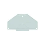 Weidmüller PAP PRV/PPV4 GR Abdeckplatte grau 3mm, VE=10 Stück 