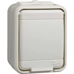 Elso 445000 Steckdose 1-für AP44 perlweiß 