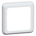 Peha D 771.02 Rahmen 1-fach reinweiß waage/senkrecht 