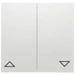 Peha D 11.544.02 Wippe reinweiß Symbol AUF und AB 
