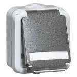 Peha D 6620 WAB NA SCHUKO-Steckdose 1-fach grau 16A 250V 2-polig 