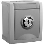 Panasonic 90591050-DE Steckdose abschließbar Aufdruck '1'0 FR-AP IP54 