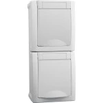 Panasonic 90591186-DE Steckdose 2-fach senkrecht FR-AP weiß 