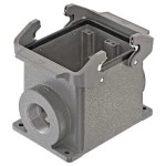 Harting 19300320232 Sockelgehaeuse Bau grau. 32B Kabeleinfür 1xM32 