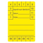 Beha-Amprobe FTC00001280D 2 Prüfetiketten 60x40mm 250 Stück 