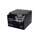 Hückmann 117381 Multipower Blei-Akku MP26-12 Pb 12V/26Ah 