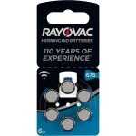Varta Rayovac 675 Hörgerätebatterie PR44 6 Stück 
