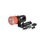 AccuLux 442181 LED Fernstrahler 230V /12-24V schwarz/rt 