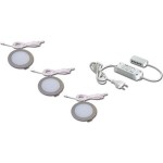 Hera 61056303002 3er-Set LED-Einbauleuchte 4W warmweiß eds +LED24/15W 