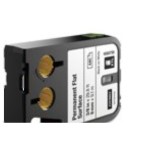 Dymo 1868737 XTL Schriftband Polyester 12mm x 9,1 Meter schwarz/weiß 