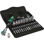 Wera 004016 Zyklop Speed-Knarrensatz 1/4 Zoll-Antrieb 28-teilig 
