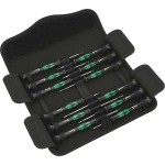 Wera 073675 Elektr.Schraubendrehersatz 12-teilig 