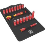 Wera 05004970001 VDE Zyklop-Knarrensatz 3/8 Zoll 17 tlg 