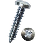 Dresselhaus 6040/001/51 3,5x16 Linsen-Blechschraube-C-H 3,5x16 galvanisch verzinkt 100 Stück 