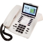 Agfeo ST 45 reinweiß Systemtelefon schnurgebunden weiß 