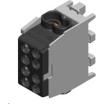 Pollmann HLAK25 1/2M2 2080140 Hauptleitungsabzweigklemme schwarz 