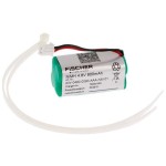FiSCHER Akkumulatorentechnik AW-0480-0080AAA-NM01 Akkuwürfel 4,8V/0.8Ah 