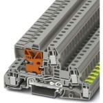 Phoenix Contact UTI 6-PE/L/LT Installations-SL-Kl. 0,2-10qmm grau 50 Stück 
