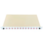 Paschke 443305-12SA Spleissbox/Patchpanel 19" 12x LCd OM4 PINK 