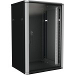 Enoc W2 18-65-S Wandschrank 18HE 2-teilig schwarz 19 Zoll600x500x934mm 
