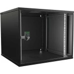 Enoc W3 9-5-S-SNP Wandschrank SNP 9HE schwarz 19 Zoll550x500x448mm 