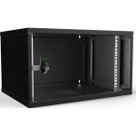 Enoc W3 6-4-S-SNP Wandschrank SNP 6HE schwarz 19 Zoll550x400x315mm 