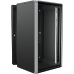 Enoc Wr2 21-66-S Wandschrank 21HE 3-teilig schwarz 19 Zoll600x600x1067mm 