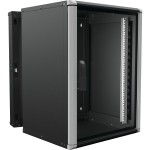 Enoc Wr2 15-66-S Wandschrank 15HE 3-teilig schwarz 19 Zoll600x600x801mm 
