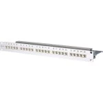 Metz Connect 130814-E Patchfeld alu. elox UAE 25X8(4)Kat.3 