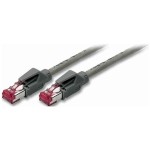 E F B k8051.10m grau Patchkabel Cat.6A 2xHRS TM21 10 Meter gr 