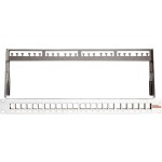 Dätwyler 418020 PatchPanel KS 19Zoll leer für 24Module grRAL7035 