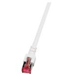 E F B EC6000 0,5m weiß S/FTP Patchkabel Cat.6 2xRJ45 mit S/FTP 