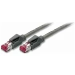 E F B K8051.0,5 grau Patchkabel Cat.6A 2xHRS TM21 0,5 Meter gr 