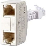 Metz Connect 130548-03-E Set Cable-sharing-Adapter Ethernet/Ethernet 